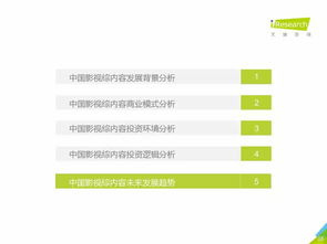 洞察機遇，優化布局 2019年中國影視綜內容投資價值研究報告簡版